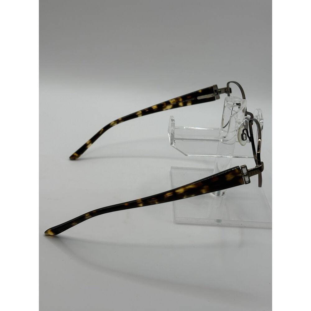 ELLE EL18797 BR Brown Women's Half Rim Eyeglass Frames 53-19-135 - Picture 4 of 8
